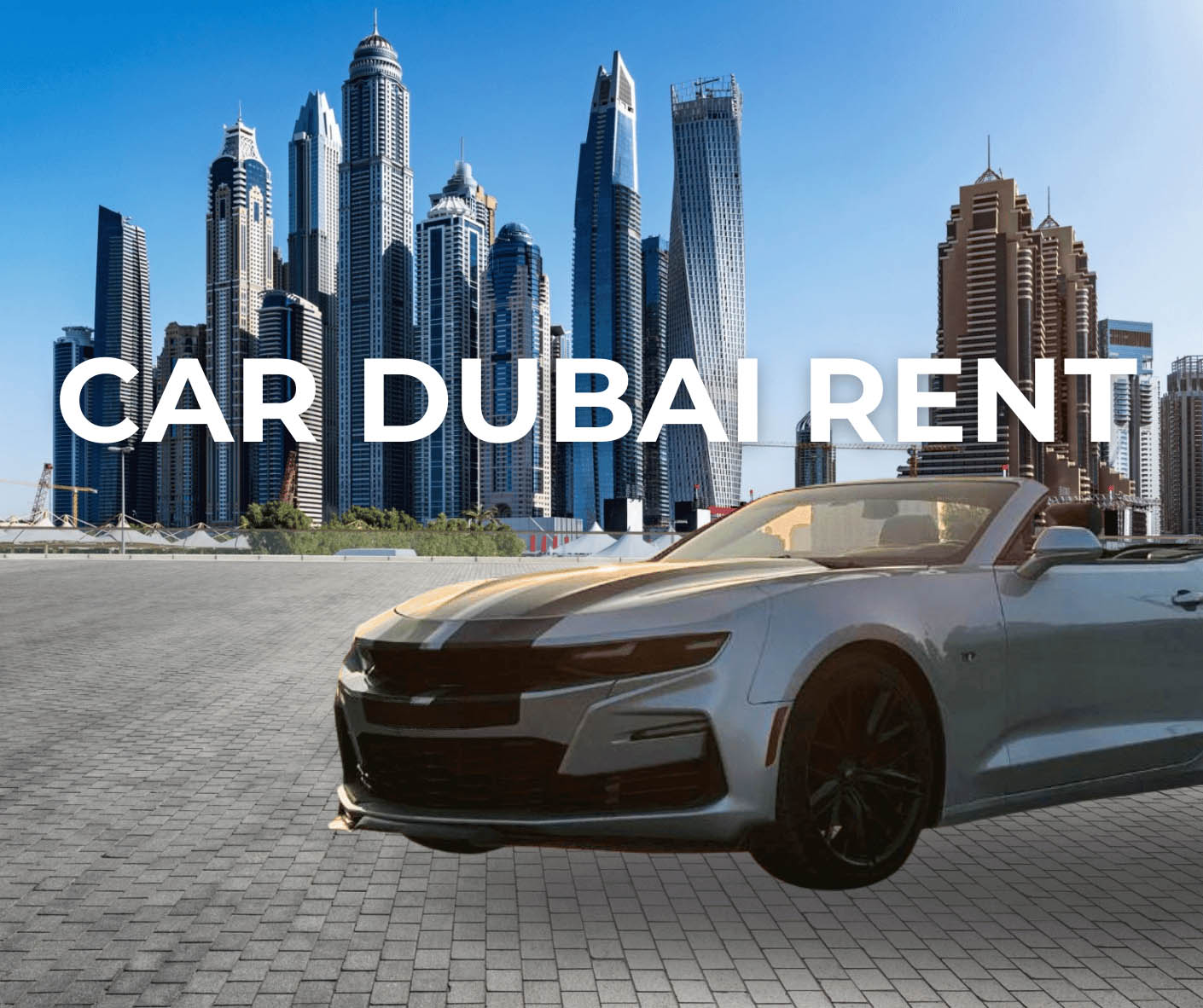 Car Dubai Rent Rental Chevrolet Camaro cabrio 2023
