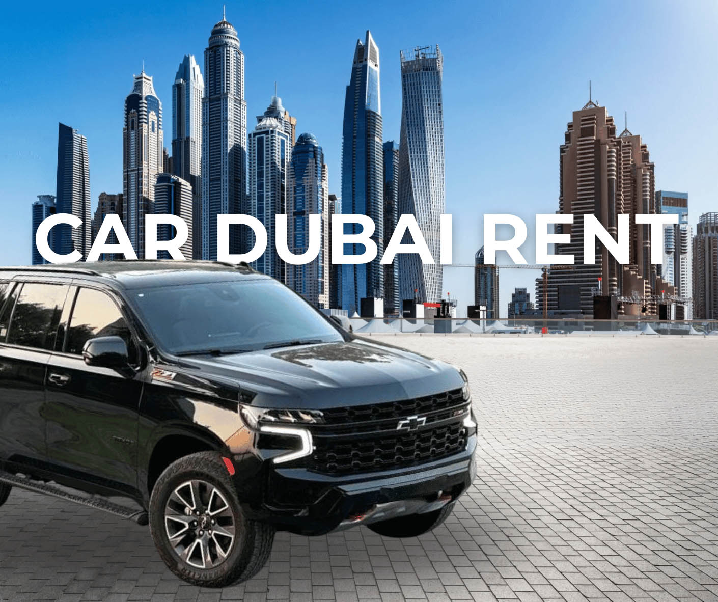 Car Dubai Rent Rental Chevrolet Tahoe Z71
