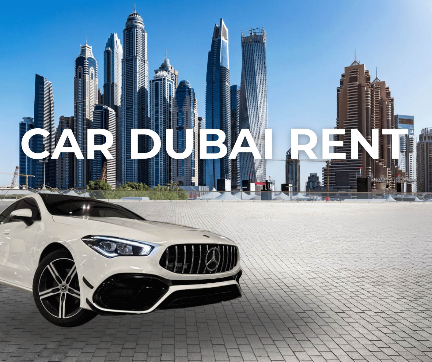 Car Dubai Rent Rental Mercedes Benz CLA 250 2024