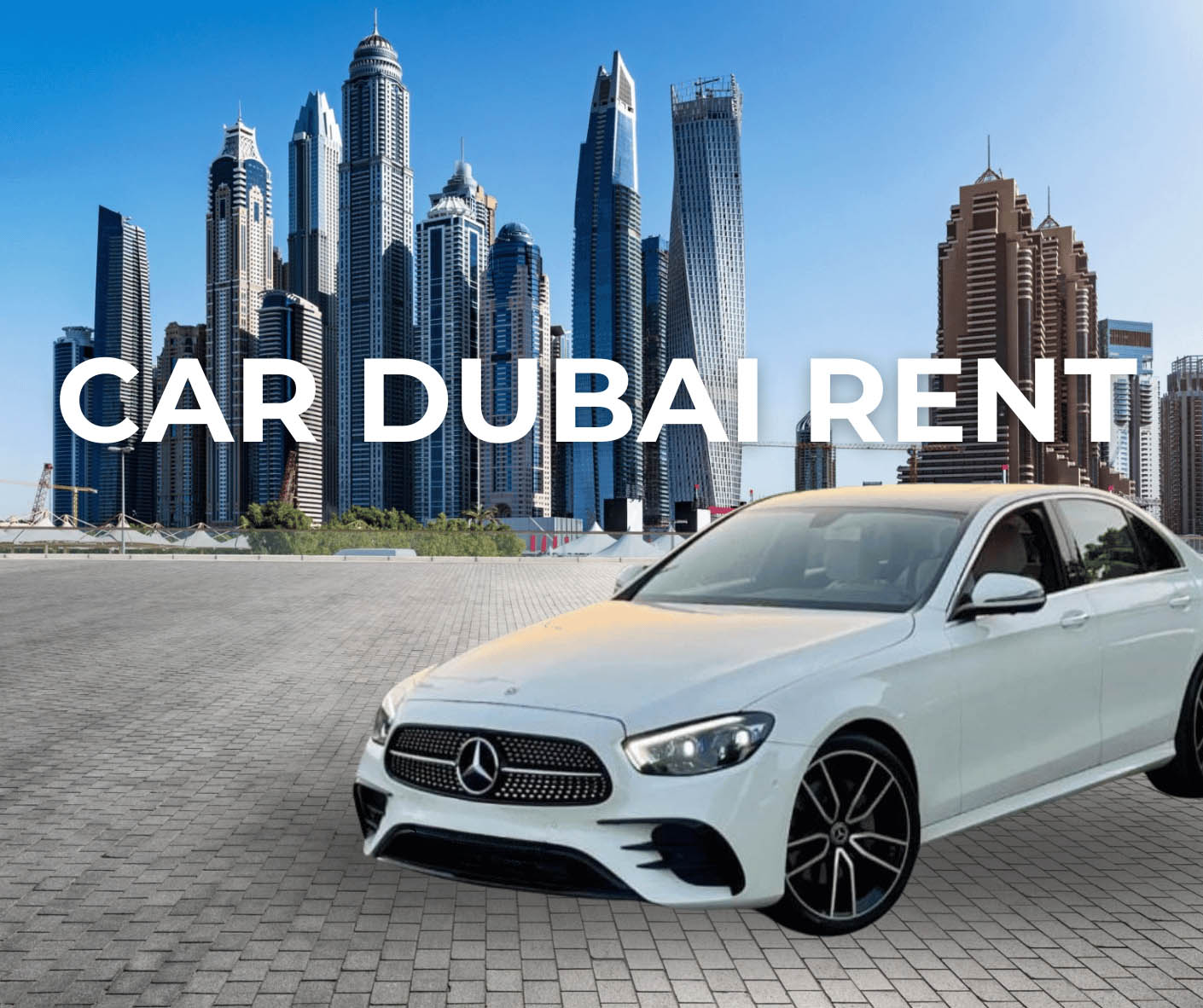 Car Dubai Rent Rental Mercedes Benz E350