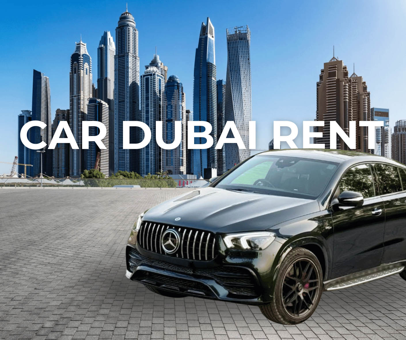 Car Dubai Rent Rental Mercedes GLE 53 AMG 2023